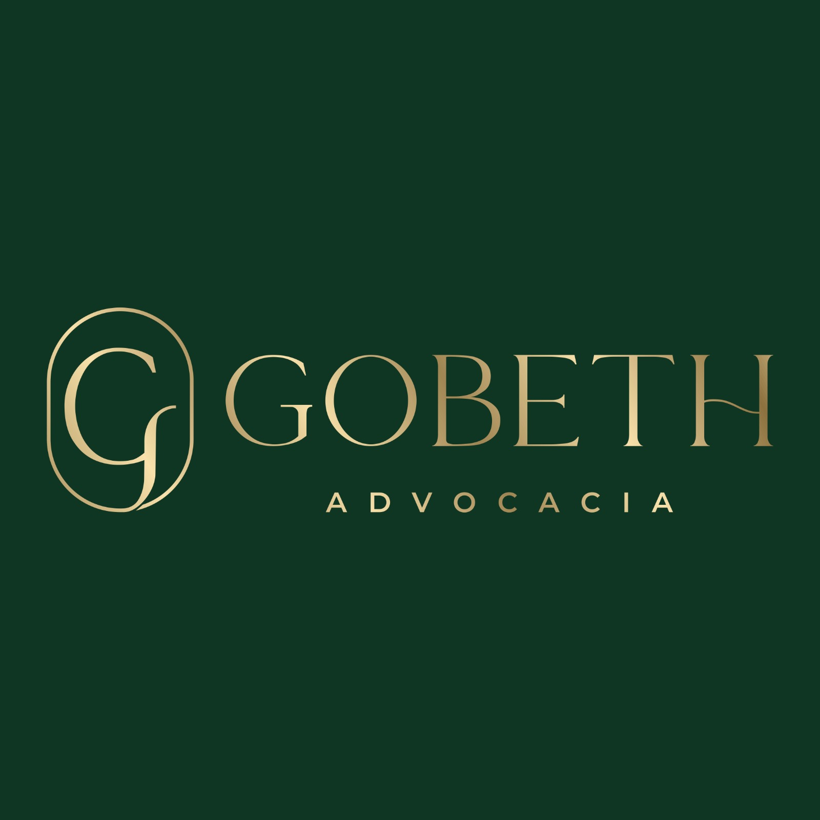 Logomarca Gobeth Advocacia